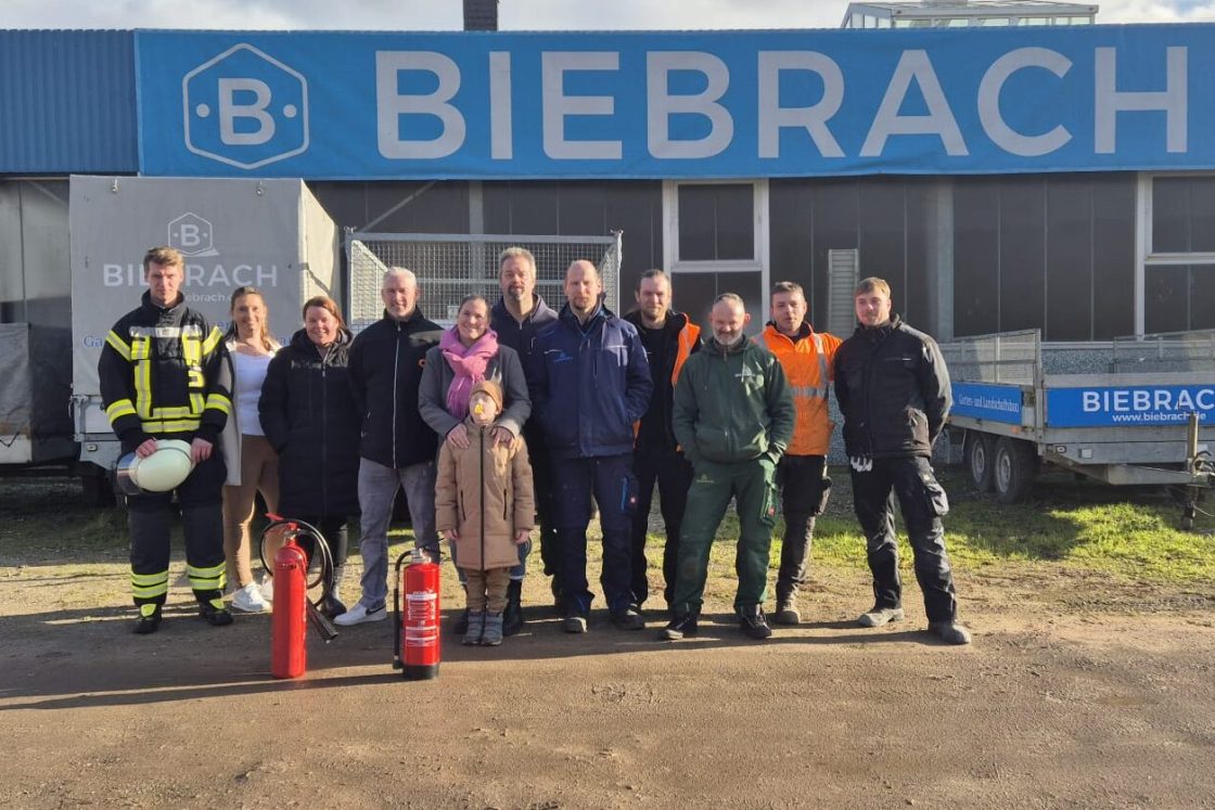 Gruppenbild Brandschutzhelfer